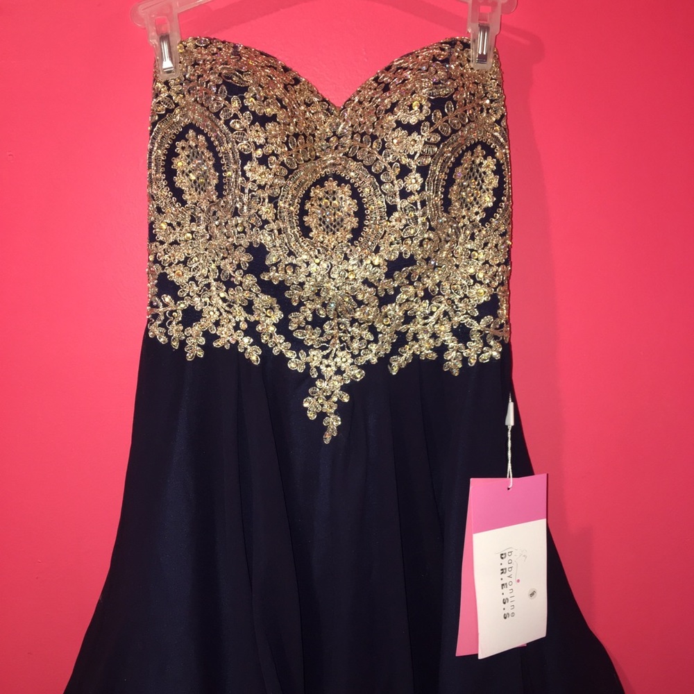 Strapless dress